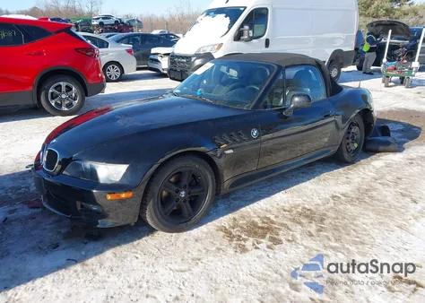 2001 BMW Z3 2.5I z USA, uszkodzony, nr VIN WBACN33421LK46169